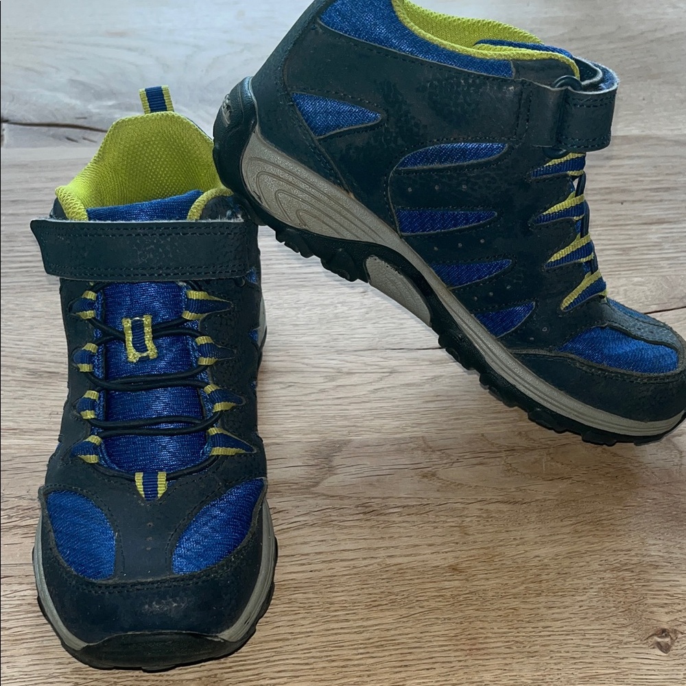 Merrell Kids' Blue and Yellow Hiking Boot